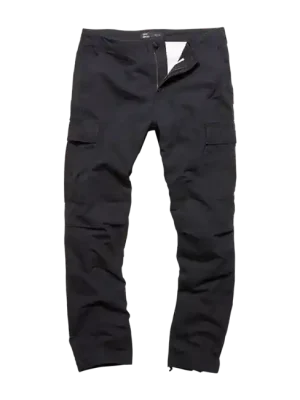 Zlevněný Vintage Industries Kalhoty Tyrone BDU, tmavě námořnická