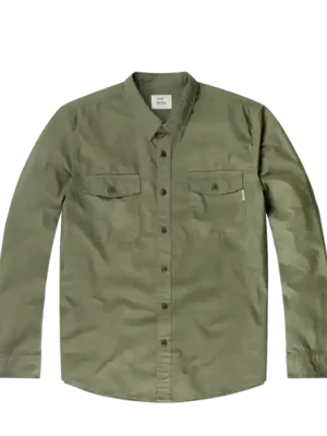 Hit Sezóny Vintage Industries Košile Boston, tmavě olivová