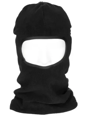 MFH Kapuce, 1 otvor, polyester-fleece, černá Ověřený