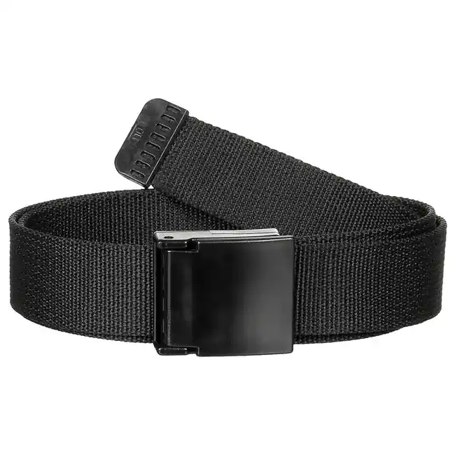 MFH Opasek, Stealth, černý, cca 4 cm Značkový