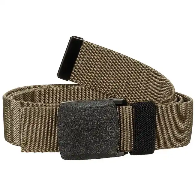 Horká Nabídka MFH Opasek, taktický elastický, koyote tan, cca 3,7 cm