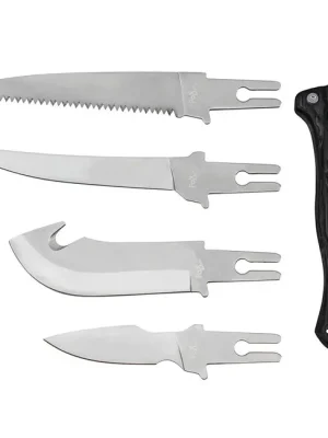 Fox Outdoor Nářadí Hunter, 4 vyměnitelné čepele Akce