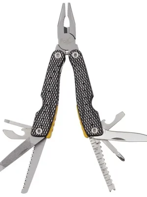 Autentický Fox Outdoor Kapesní nářadí, velké, karbonová rukojeť