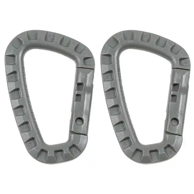 MFH Plastová karabina, listí, D 7 mm x 8,5 cm, 2 ks Expresní Doručení