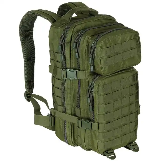 MFH Batoh Assault I Basic, OD green Sezónní Sleva