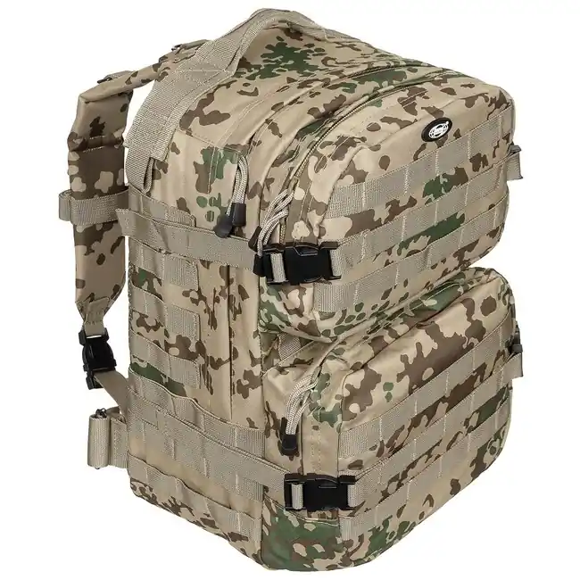 Bezpečná Platba MFH Batoh Assault II, BW tropical camo