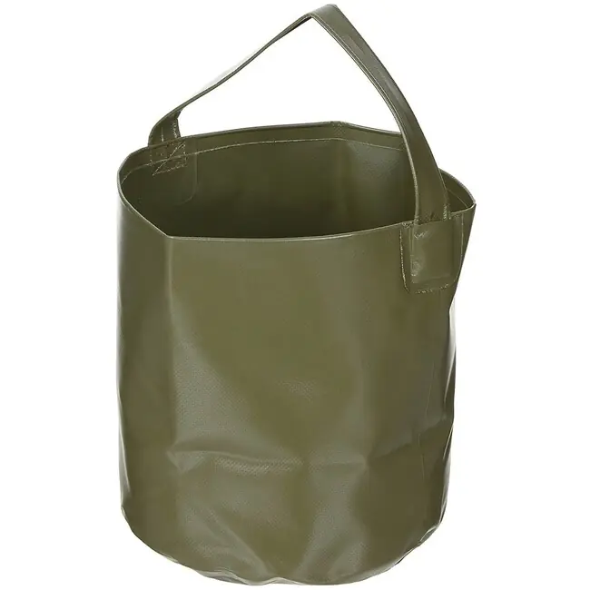 Finální Výprodej MFH Skládací kbelík, OD zelený, 10 l