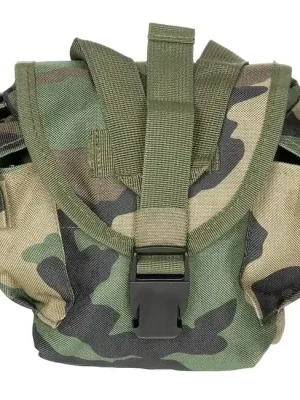 Značkový MFH Obal na láhev na pití MOLLE, lesní prostředí
