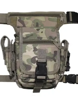 Víkendová Akce MFH Ledvinka s fixací na nohu a opasek, operation-camo
