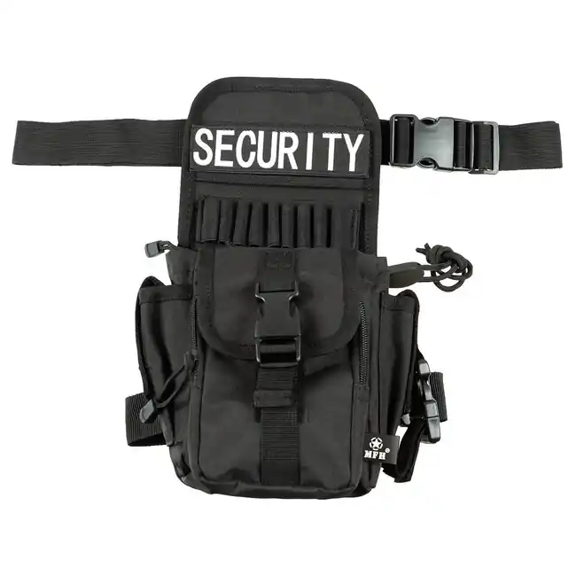 Top Prodej MFH Brašna na kyčle a nohy, Security, černá
