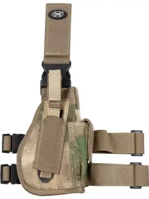 Výhodná Nabídka MFH Stehenní pouzdro na zbraň na pravé straně, HDT-camo FG