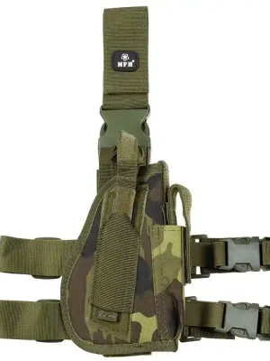 MFH Pravé stehenní pouzdro na zbraň, M 95 CZ camo Cenový Hit