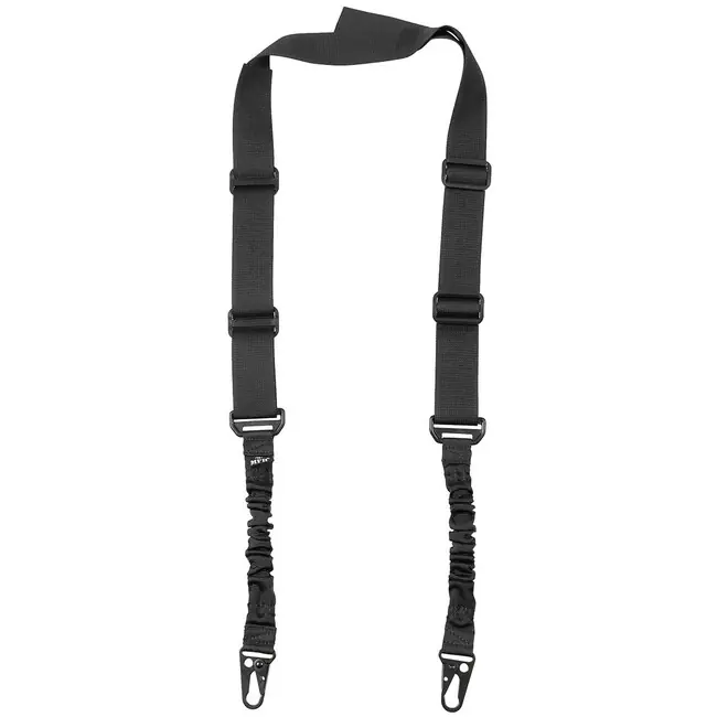 Novinka MFH Popruh Bungee, dvoubodový, černý