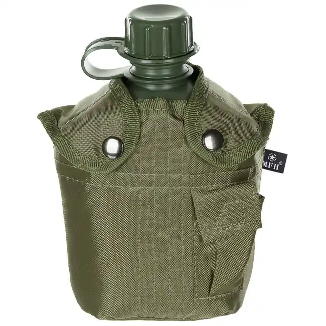 MFH Polní láhev 1 l, bez BPA, OD zelená, Zlevněný