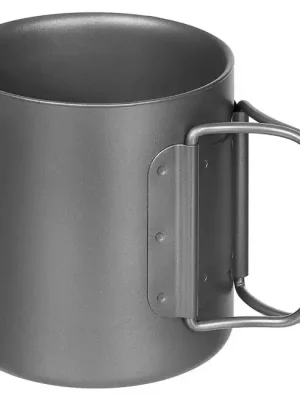Fox Outdoor Dvoustěnný šálek, titan, cca 300 ml Omezená Nabídka