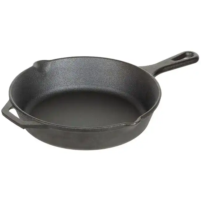 Nejlepší Volba Fox Outdoor Pánev s rukojetí, litinová, průměr cca 26 cm