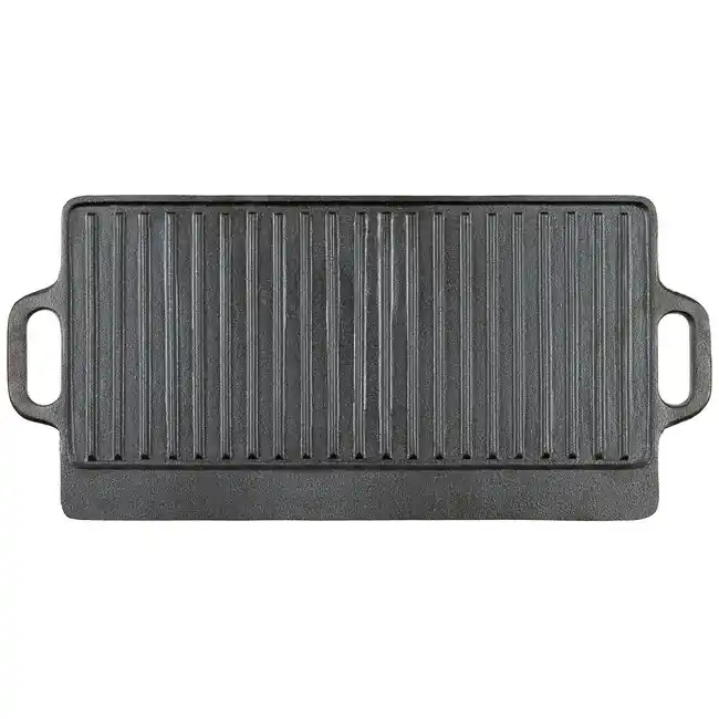 Fox Outdoor Grilovací pánev, litinová, cca 50 x 23 x 1,5 cm Expresní Doručení