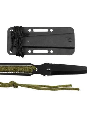 Fox Outdoor Nůž Action II, černý, s omotanou rukojetí, s pouzdrem Speciální Cena