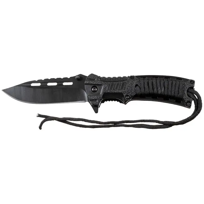 Rychlé Dodání Fox Outdoor Jednoruční nůž Jack se zapalovačem, Blackrope