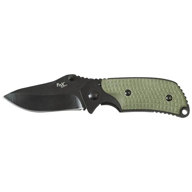 Kup Teď Fox Outdoor Nůž Jack jednoruční, rukojeť Micarta, černý