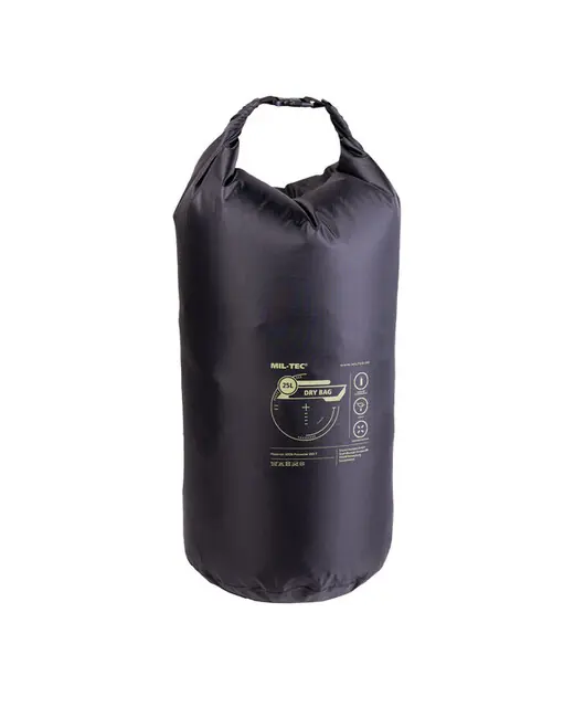 Mil-Tec voděodolný vak 25l černý Akční Cena