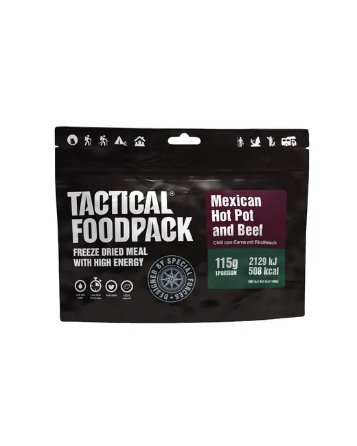 TACTICAL FOODPACK® mexický hrnec a hovězí maso Akční Cena