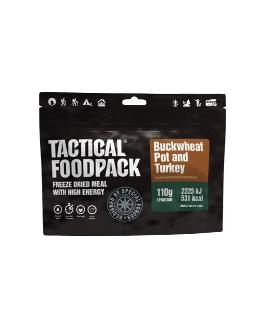 TACTICAL FOODPACK® krůtí maso s pohánkou Cenová Bomba