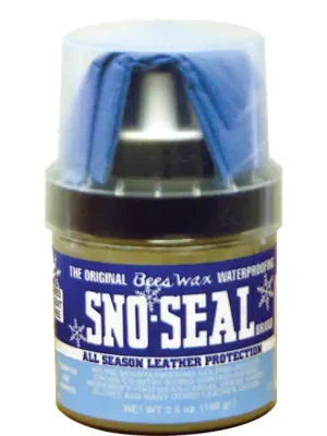 Finální Výprodej Atsko vosková impregnace Sno Seal 100g v dóze s aplikátorem, černá