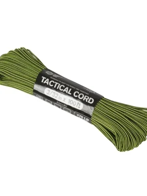 Akční Nabídka ATWOOD® Lano 275 (100ft) - Neon Yellow & Black Stripes (TAC48PACK-VC)
