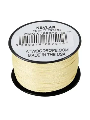 ATWOOD® Nano kevlarové lano 75 mm (300 stop) - žlutá (K300) Výhodná Nabídka