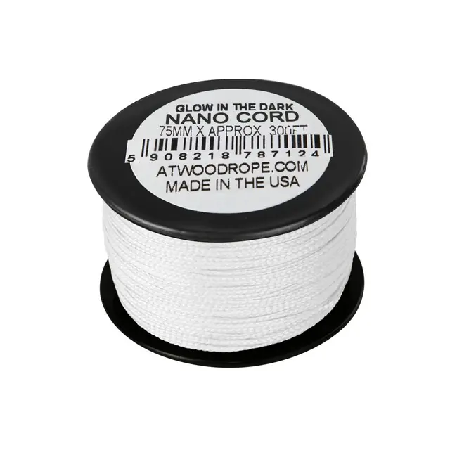 ATWOOD® Nano Uber Glow lano .75mm (300ft) - bílý (GLOW-NC300) Odeslání Ihned