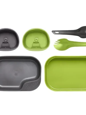 wildo kempingový komplet DUO Light - Lime / Dark Grey (ID 6629) Zlevněný