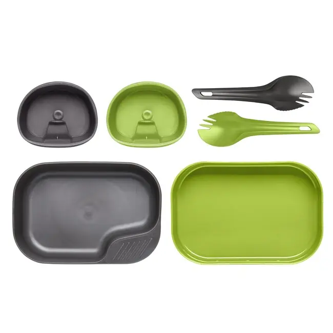 wildo kempingový komplet DUO Light - Lime / Dark Grey (ID 6629) Zlevněný