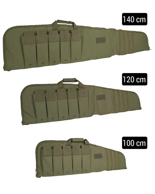 Vrácení Zdarma Mil-Tec Pouzdro na pušku MODULAR s popruhem 120 cm, olivové