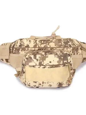Dragowa Tactical vodotěsná taktická ledvinka, pouštní digitální Must-Have