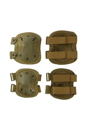 Zlevněný Taktické chrániče kolen a loktů Dragowa Tactical, barva khaki
