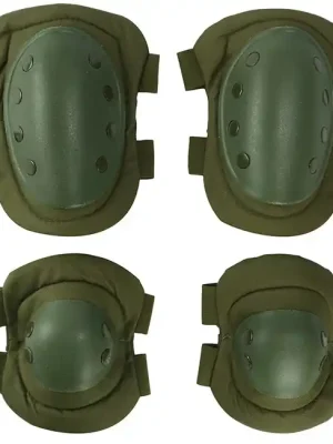 Cenově Výhodný Taktické chrániče kolen a loktů Dragowa Tactical, zelené