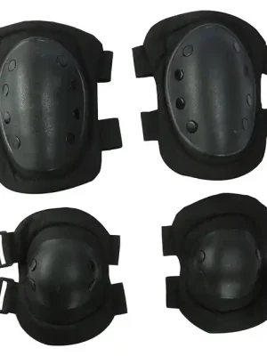 Finální Výprodej Taktické chrániče kolen a loktů Dragowa Tactical, černé