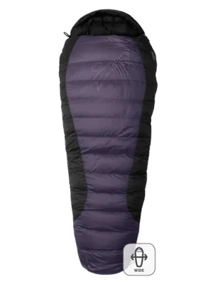 Přímo Od Výrobce Warmpeace Spací pytel VIKING 900 170 cm WIDE R, iron/grey/black