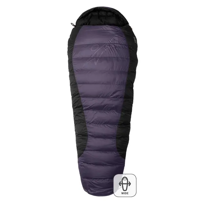 Přímo Od Výrobce Warmpeace Spací pytel VIKING 900 170 cm WIDE R, iron/grey/black