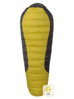 Warmpeace Spací pytel VIKING 1200 170 cm WIDE R, žlutá/šedá/černá Autentický