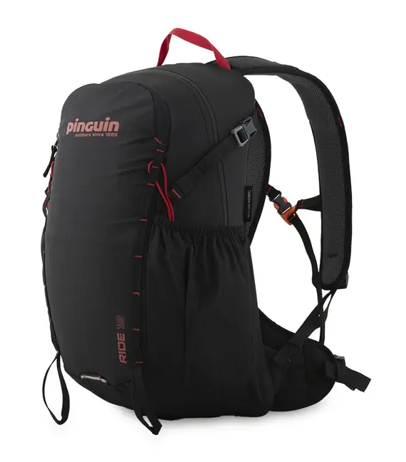 Akční Nabídka Batoh Pinguin Ride 19, 19 L, černá/červená