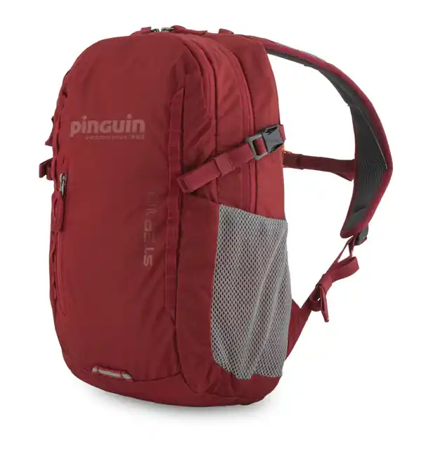Batoh Pinguin Step 10 Nylon, 10 l, červený Značkový
