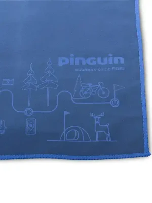 Top Prodej Ručník Pinguin Micro Map 40 x 40 cm, modrý