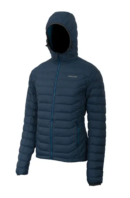 Autentický Bunda Pinguin Hill Hoody, modrá