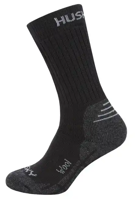 Dětské ponožky HUSKY All Wool, černé Koupit Online