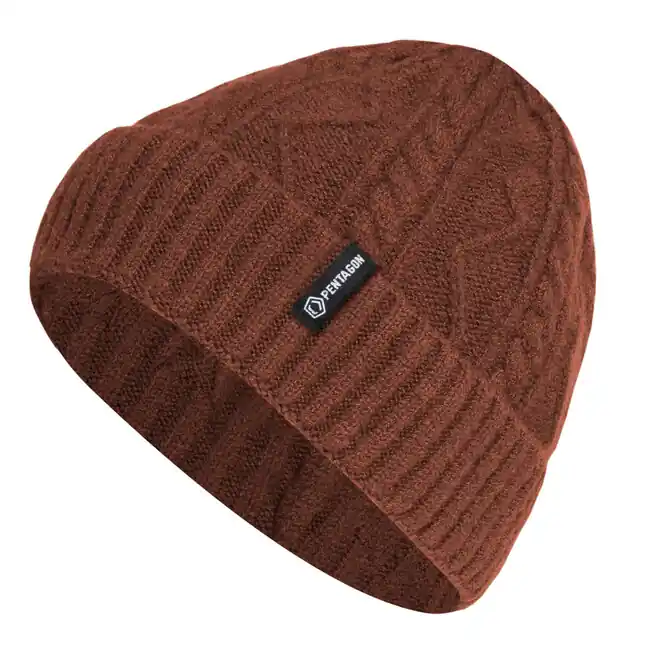 Pentagon zimní čepice Yukon, Maroon Red Rychlé Dodání