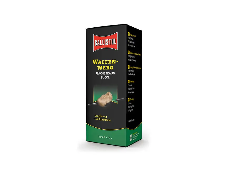 Tovární Cena Ballistol Linen tow na čištění hlavní brokovnic, 75g