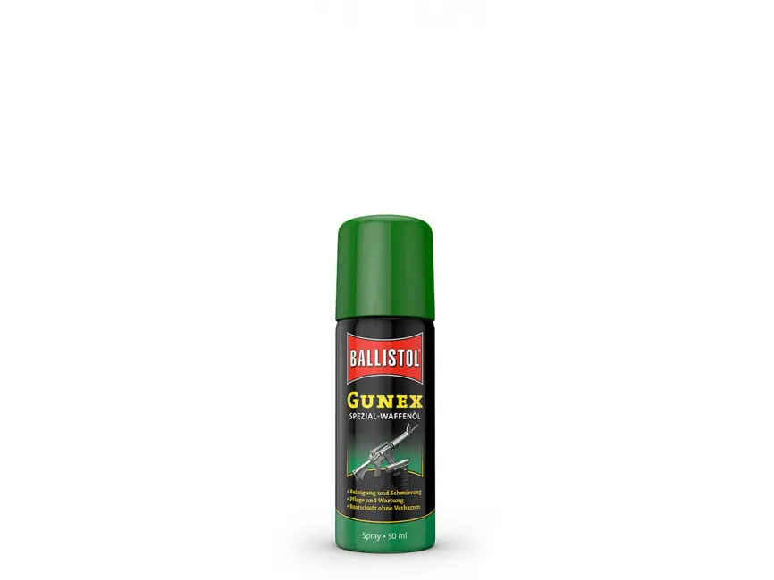 Ballistol Olej ve spreji Gunex, 50 ml Nejlepší Volba