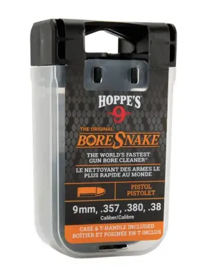 Dokud Zásoby Vydrží Čistící řada Hoppe‘s BoreSnake Den Pistol cal. 9mm/.357/.380/.38